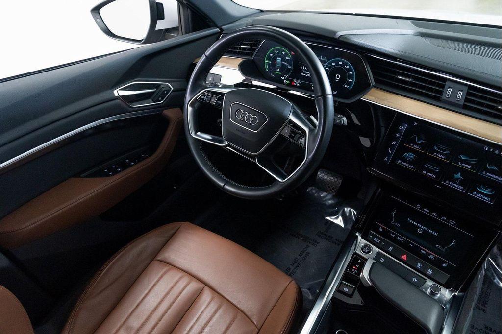 used 2024 Audi Q8 e-tron car, priced at $37,990