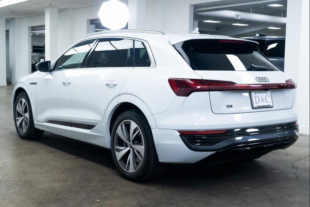 used 2024 Audi Q8 e-tron car, priced at $37,990
