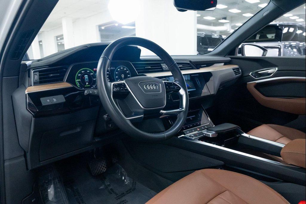 used 2024 Audi Q8 e-tron car, priced at $37,990