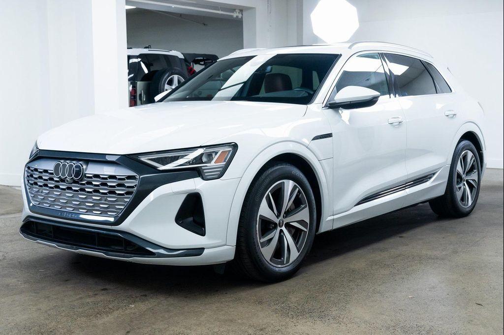 used 2024 Audi Q8 e-tron car, priced at $37,990
