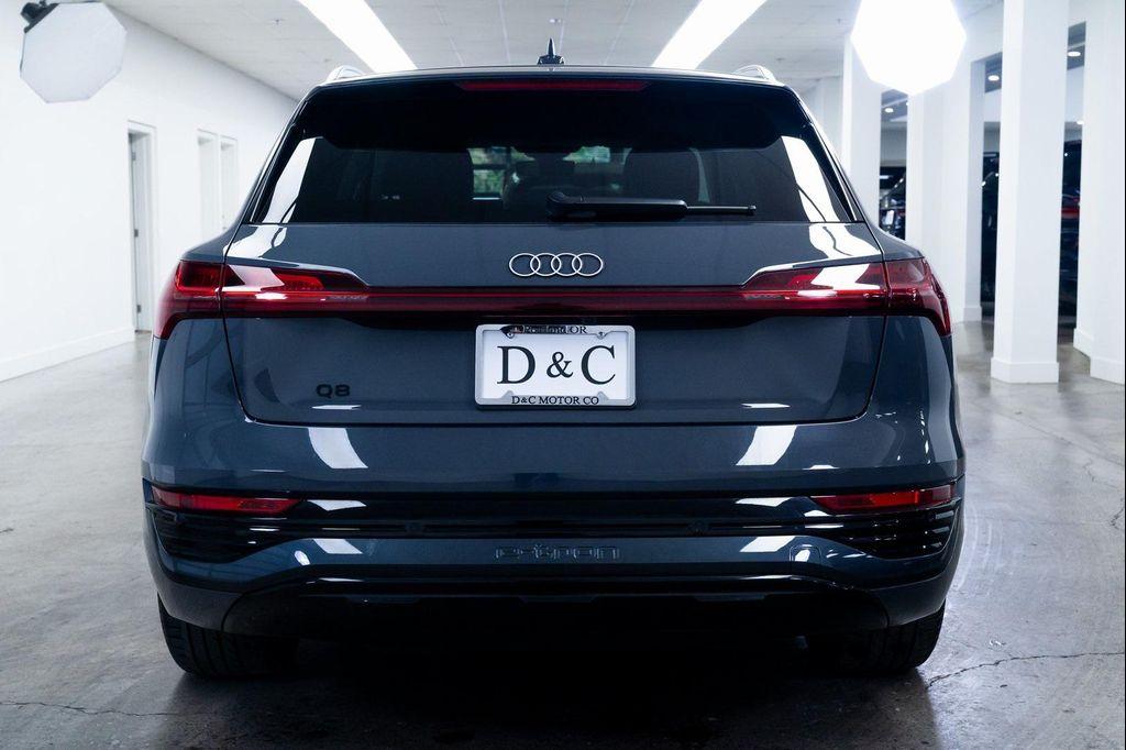 used 2024 Audi Q8 e-tron car, priced at $37,990