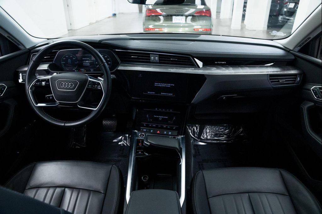 used 2024 Audi Q8 e-tron car, priced at $37,990