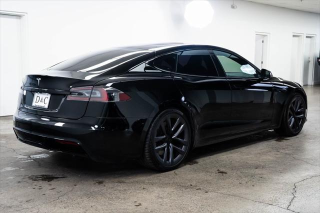 used 2021 Tesla Model S car, priced at $59,690