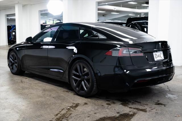 used 2021 Tesla Model S car, priced at $59,690