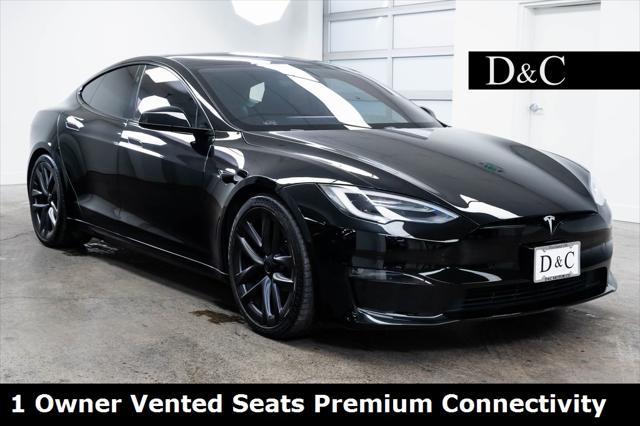 used 2021 Tesla Model S car, priced at $59,790