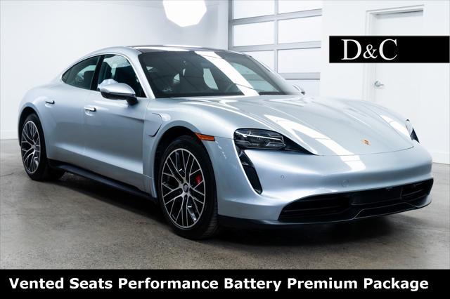 used 2022 Porsche Taycan car, priced at $79,990