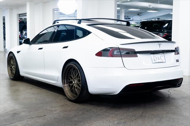 used 2021 Tesla Model S car, priced at $50,990