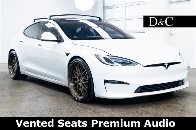 used 2021 Tesla Model S car, priced at $50,990