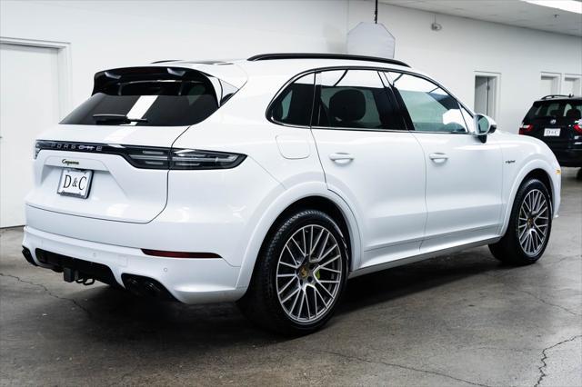 used 2023 Porsche Cayenne E-Hybrid car, priced at $89,590