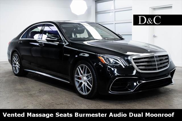 used 2019 Mercedes-Benz AMG S 63 car, priced at $77,990