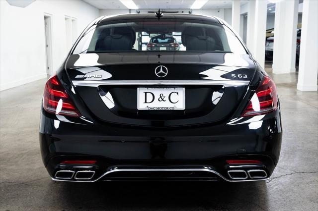 used 2019 Mercedes-Benz AMG S 63 car, priced at $77,990