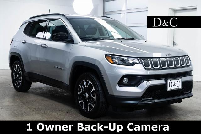 used 2022 Jeep Compass car, priced at $21,590