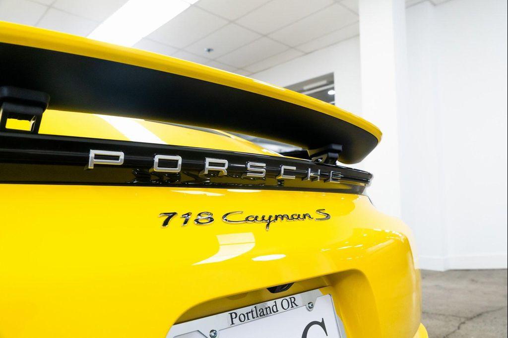 used 2024 Porsche 718 Cayman car, priced at $85,990