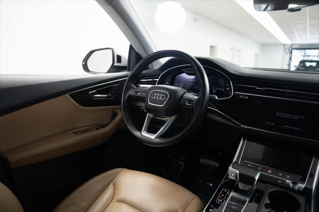 used 2021 Audi Q8 car, priced at $34,390