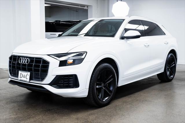 used 2021 Audi Q8 car, priced at $34,390