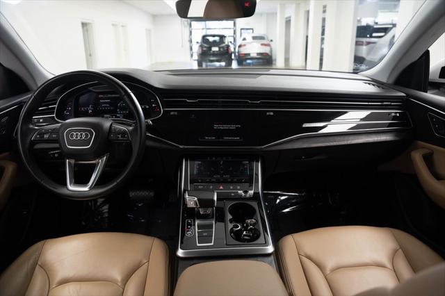 used 2021 Audi Q8 car, priced at $34,390