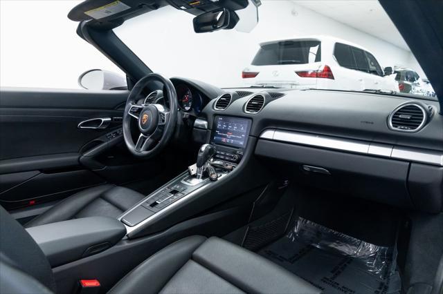 used 2021 Porsche 718 Boxster car, priced at $64,990
