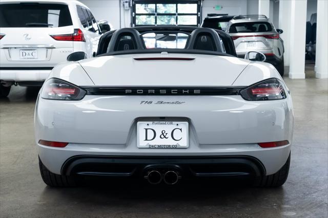 used 2021 Porsche 718 Boxster car, priced at $64,990