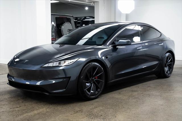 used 2024 Tesla Model 3 car, priced at $49,990