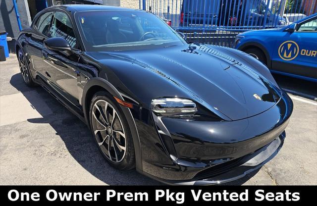 used 2021 Porsche Taycan Cross Turismo car, priced at $63,990