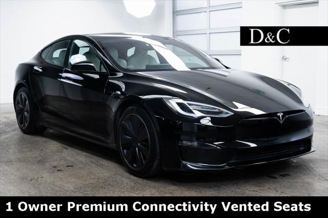 used 2022 Tesla Model S car, priced at $61,490