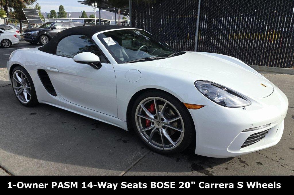 used 2018 Porsche 718 Boxster car, priced at $62,990