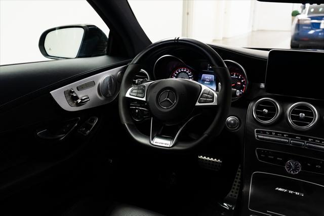 used 2018 Mercedes-Benz AMG C 63 car, priced at $53,990