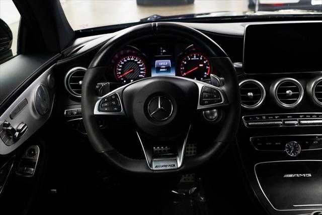 used 2018 Mercedes-Benz AMG C 63 car, priced at $53,990