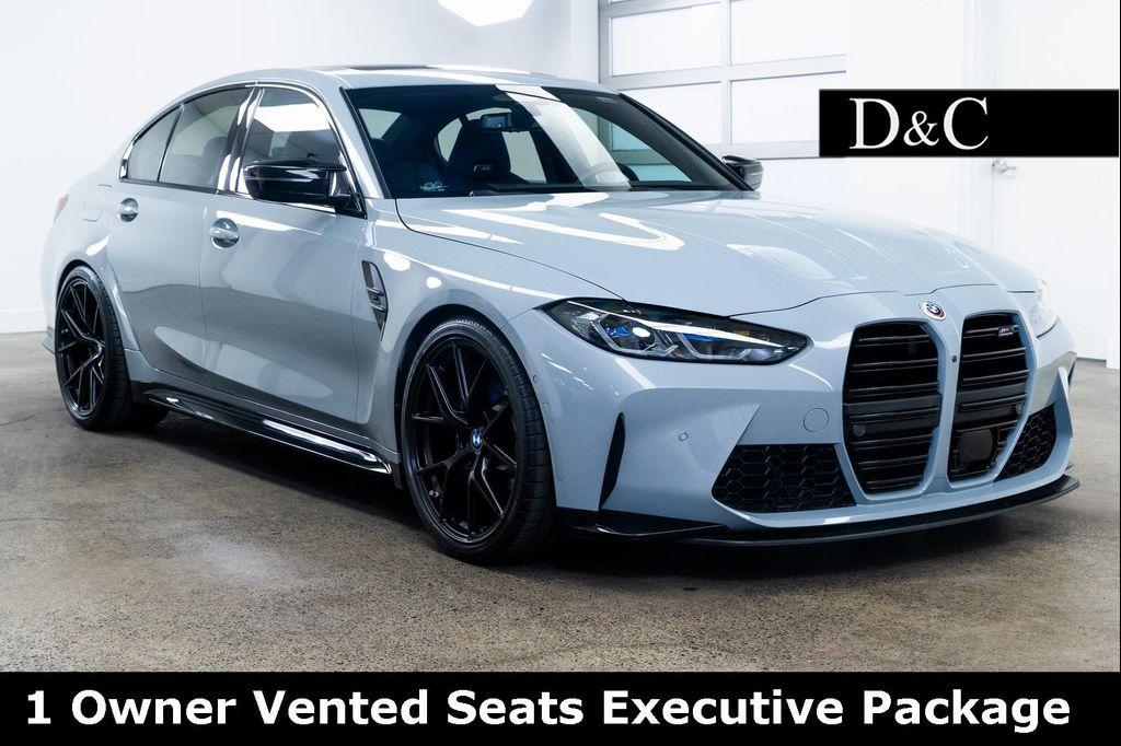 used 2023 BMW M3 car, priced at $89,990