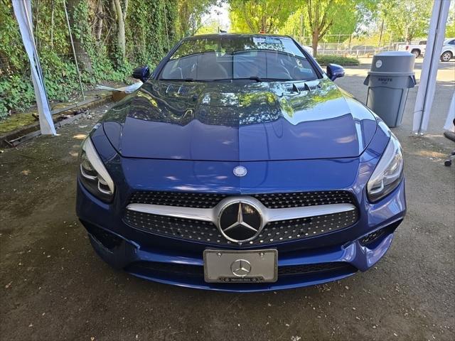 used 2017 Mercedes-Benz SL 550 car, priced at $45,990