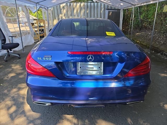 used 2017 Mercedes-Benz SL 550 car, priced at $45,990
