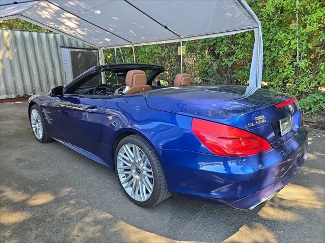 used 2017 Mercedes-Benz SL 550 car, priced at $45,990