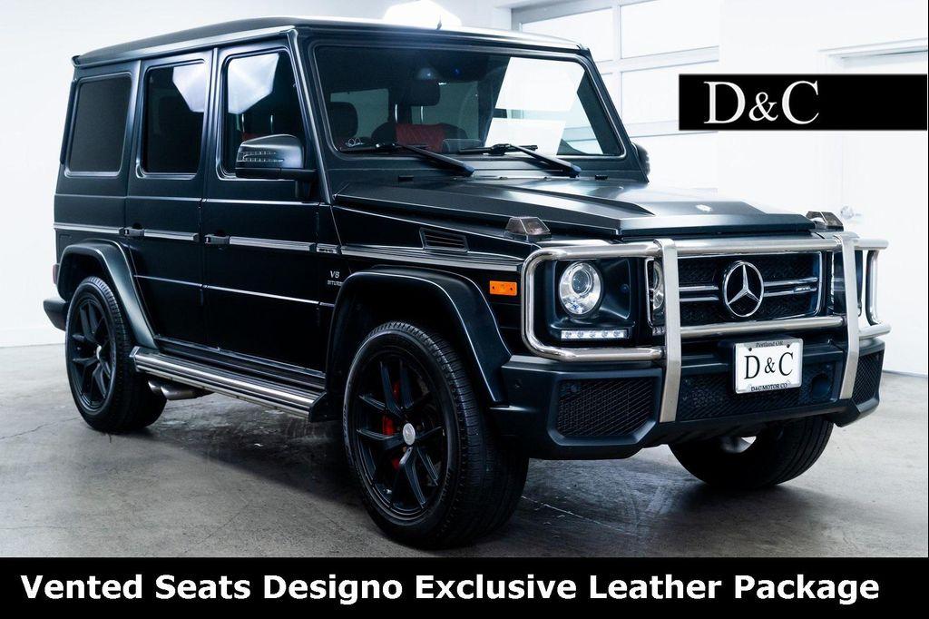 used 2016 Mercedes-Benz AMG G 63 car, priced at $70,490