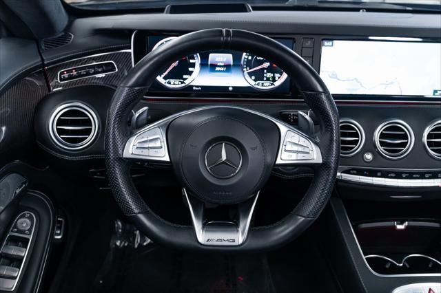 used 2017 Mercedes-Benz AMG S 63 car, priced at $69,990