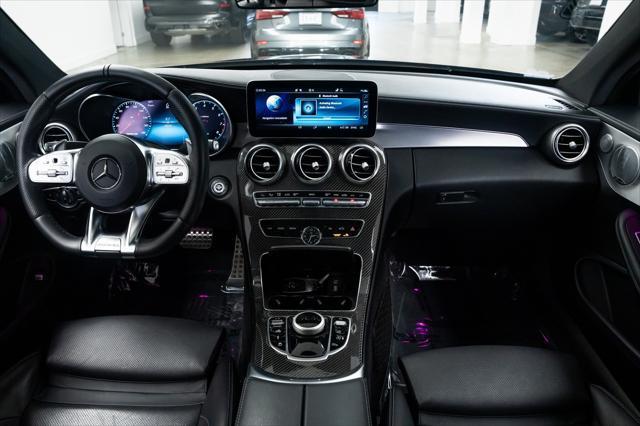 used 2019 Mercedes-Benz AMG C 43 car, priced at $37,490