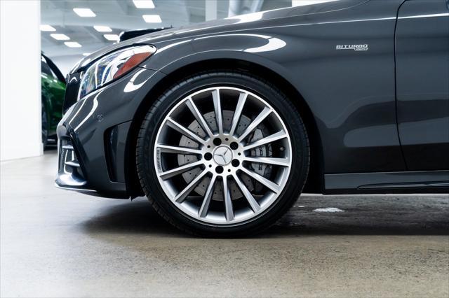 used 2019 Mercedes-Benz AMG C 43 car, priced at $37,490