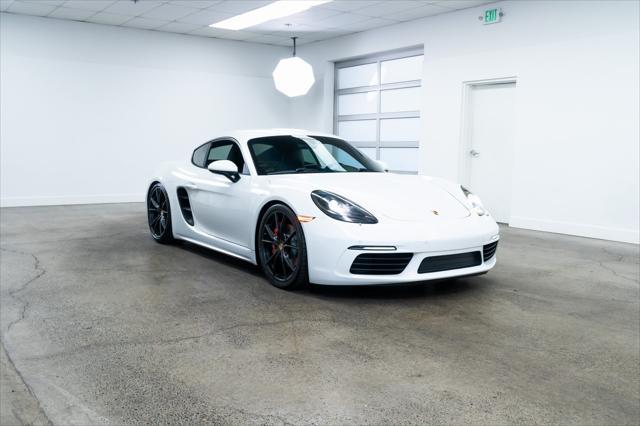 used 2018 Porsche 718 Cayman car, priced at $63,490