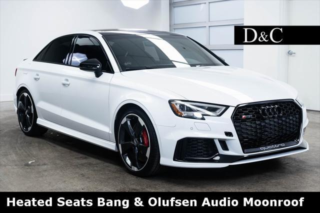 used 2018 Audi RS 3 car, priced at $46,190