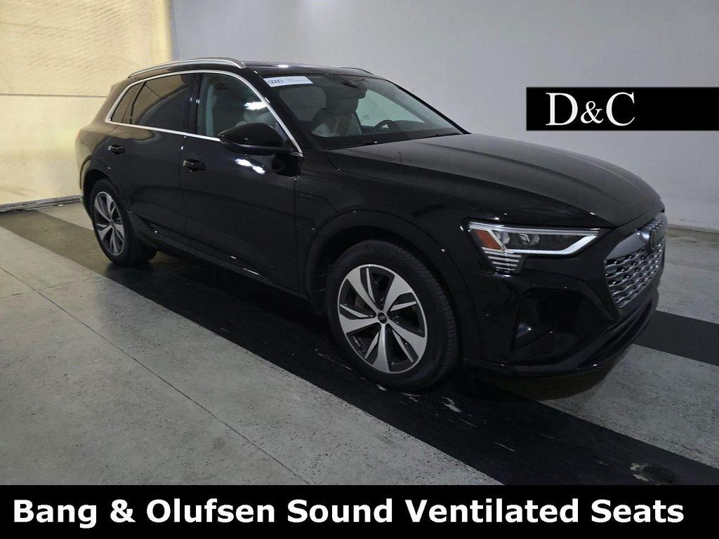 used 2024 Audi Q8 e-tron car, priced at $38,990