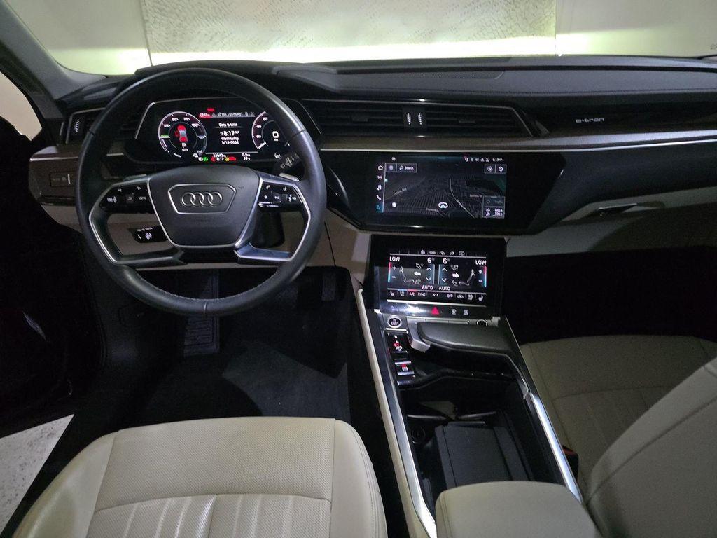 used 2024 Audi Q8 e-tron car, priced at $38,990