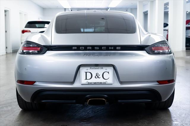 used 2018 Porsche 718 Cayman car, priced at $49,990
