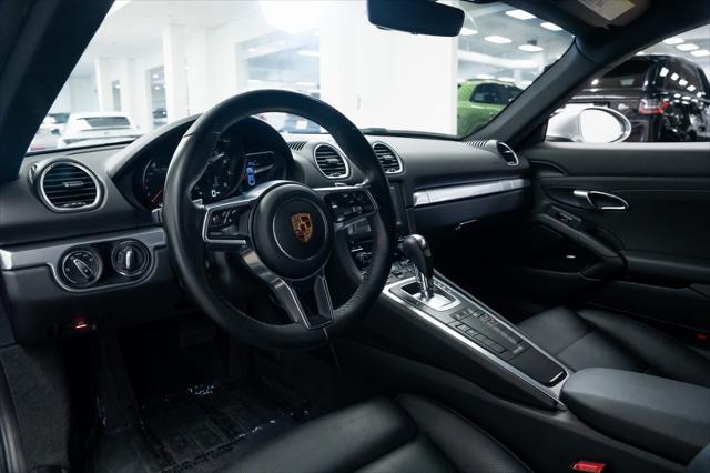 used 2018 Porsche 718 Cayman car, priced at $49,990