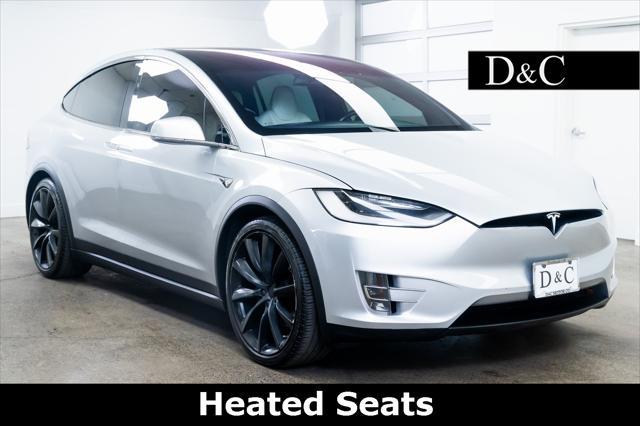 used 2018 Tesla Model X car, priced at $33,490