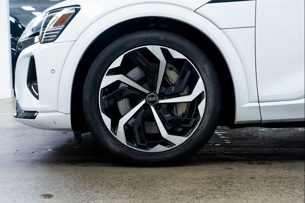 used 2024 Audi Q8 e-tron car, priced at $44,990