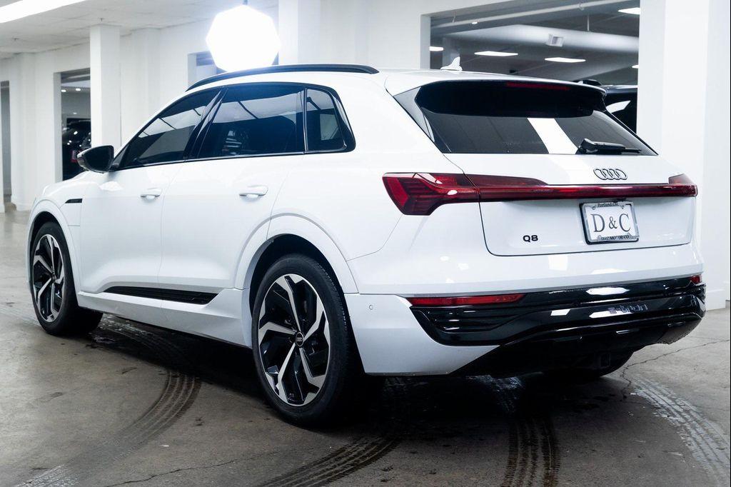 used 2024 Audi Q8 e-tron car, priced at $44,990