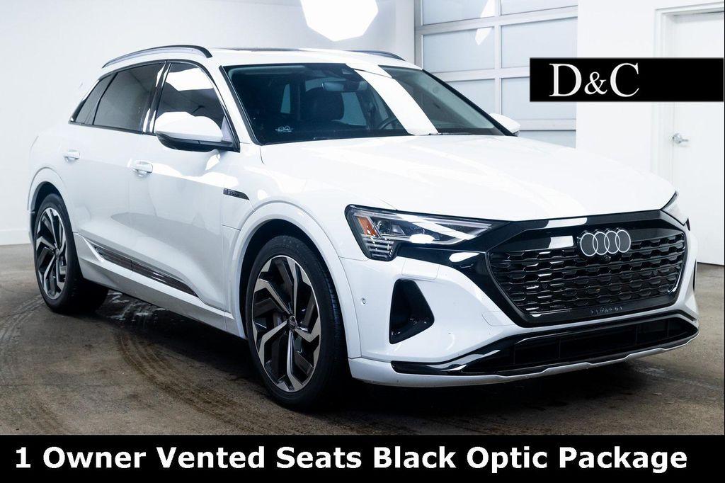 used 2024 Audi Q8 e-tron car, priced at $44,990