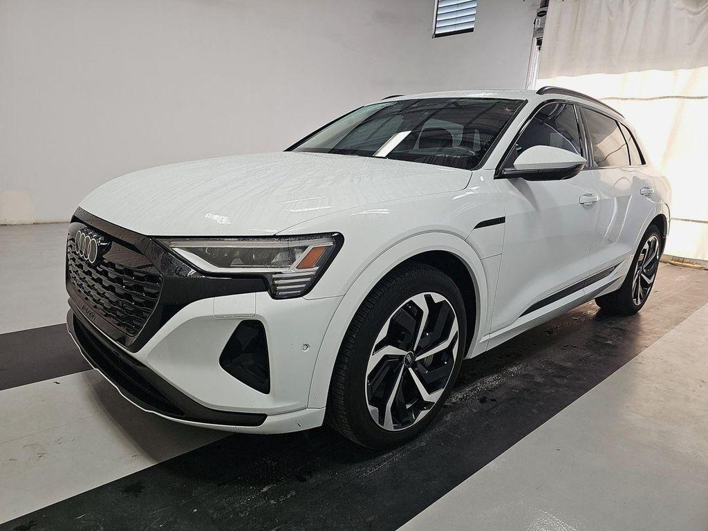 used 2024 Audi Q8 e-tron car, priced at $44,990
