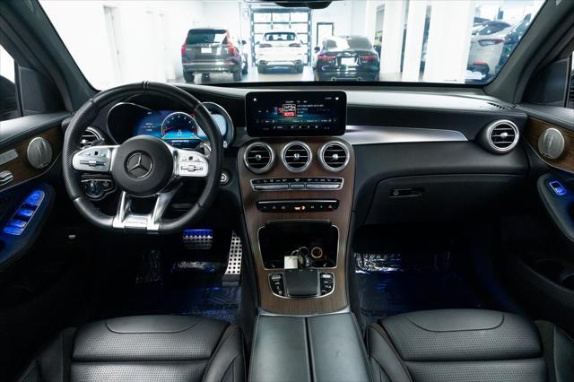 used 2021 Mercedes-Benz AMG GLC 63 car, priced at $58,990