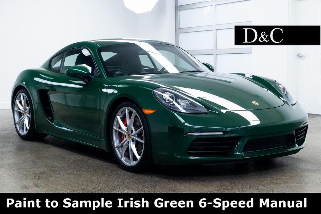 used 2017 Porsche 718 Cayman car, priced at $81,990