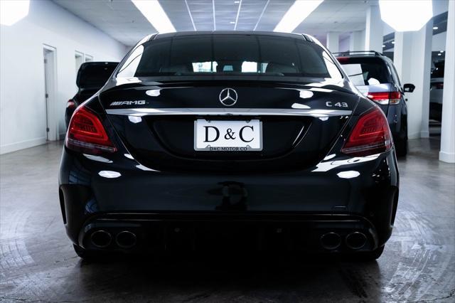 used 2020 Mercedes-Benz AMG C 43 car, priced at $43,590